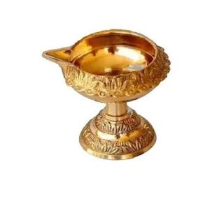 High Quality Traditional Kuber Deepak <b>Lamp</b> Pure Brass <b>Oil</b> Diya for Pooja At Best Price By Exporter <b>Oil</b> Diya - Product Image 2