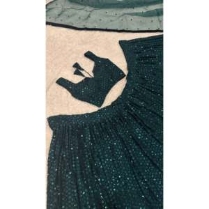 Hermoso Lehenga Choli con Bordado de Secuencia para Fiestas - Product Image 2