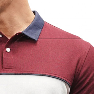 Nueva llegada de los hombres sólido impreso para la camisa de polo de algodón personalizado de poliéster a granel en blanco de talla grande camiseta de hombre Polo de los hombres - Product Image 3
