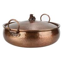 Chauffe-Plat de Luxe Écologique en Acier Inoxydable à Gaz avec Couvercle, Taille et Couleur Personnalisables pour Hôtels et Traiteurs