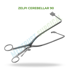 Retractor Quirúrgico de Columna Vertebral Zelpi Cerebellar 90 de 22 cm para Neurocirugía, para la Fosa Posterior y Exposición Craneal - Product Image 2