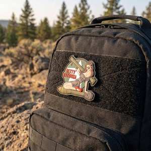 Patch en caoutchouc PVC gaufré en gros, badge logo personnalisé en silicone pour vêtements, casquettes, sacs, uniformes, équipement tactique, accessoires souples - Product Image 4