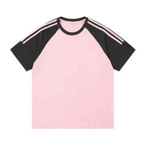 Camiseta de punto personalizada de secado rápido y cómoda con cuello redondo para unisex, 100% algodón con tela duradera AI-TS-33 - Product Image 1