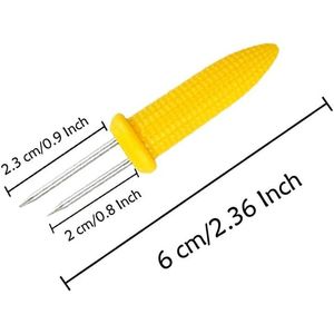 Set di 24 Supporti per Mais in Acciaio Inox per Casa e Barbecue - Spiedini per Mais e Pannocchie - Product Image 3