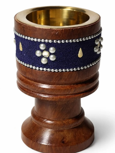 Brûleur à Bakhoor Traditionnel en Bois avec Base en Résine - Porte-Encens Oud Arabe pour Décoration d'Intérieur et Cadeaux - Product Image 2