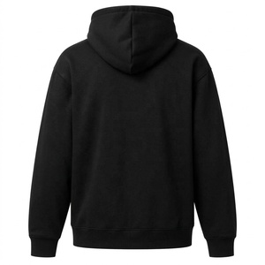 Sweat à capuche noir personnalisé renforcé pour la sécurité en moto en hiver avec doublure en polaire 100% coton de haute qualité en provenance du Pakistan - Product Image 4