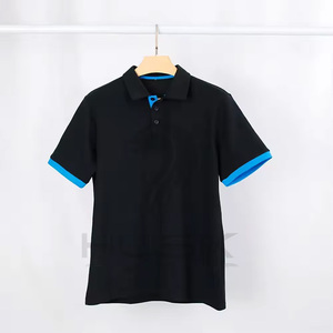 Camiseta Polo de Moda Masculina de Marca Privada con Estilo Vintage y Urbano para Pedidos de Uniformes de Empresa - Product Image 3