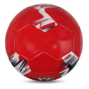 Ballons de football en vente flash, les moins chers, noirs/rouges/jaunes/blancs, cousus à la machine, ballons de football promotionnels, taille et logo personnalisés - Product Image 4