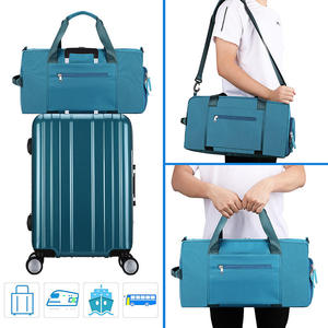 Multifunctional Women Gym Bag Lightweight Yoga Tote with External Zipper Pocket and Reinforced Webbing Handles - Product Image 6