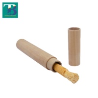 AL-MUMEEZ Support en bois de qualité supérieure pour bâtonnet de miswak, multi-usages, blanchiment naturel des dents, hygiène bucco-dentaire |   Support en bois uniquement