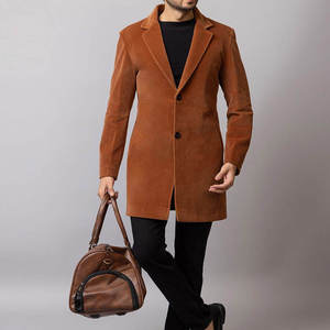 Manteau long pour homme, modèle 2026, best-seller en ligne, fourrure de renard véritable, design unique, qualité supérieure, style décontracté, fabrication OEM acceptée - Product Image 1
