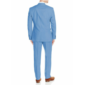 Nouveauté 2026 : Costumes d'affaires plats à simple boutonnage pour hommes, grande taille, sur mesure, respirants et infroissables, fabriqués en usine, dernier design, vente en gros - Product Image 5