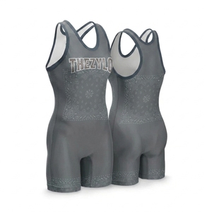 Haut de sport de lutte pour femmes |   Maillot sans manches respirant à séchage rapide |   Vêtements d'entraînement et de compétition de lutte personnalisés OEM - Product Image 5