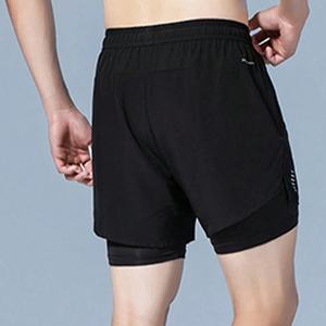 Shorts Vibrantes de Color Amarillo Intenso Pantalones Cortos Casuales para Hombre de Lona Transpirable de Alta Calidad, de Secado Rápido y con Máximo Flujo de Aire - Product Image 5