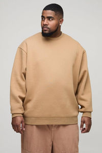 Sudadera Transpirable de Alta Calidad, Color Gris Básico, Estampado de Cara de Biggie, Sudadera Personalizada de Algodón Mezclado, Venta al Por Mayor - Product Image 3