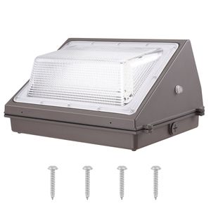 Lampada di Sicurezza LED Commerciale da Esterno 5000K 120W 11000LM con Sensore di Luce Intelligente - Product Image 1