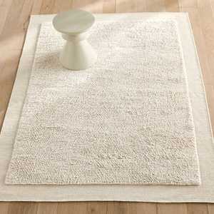 Custom Hand Knotted Modern Textured Wool Rug High Pile Thick Scandinavian Style Eco-Friendly PET-Friendly Carpet for Living Room - Product Image 1