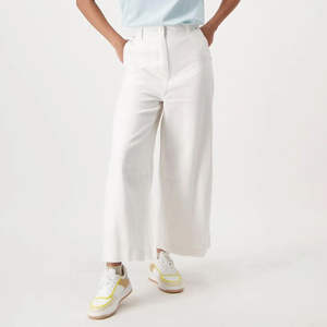 Pantalones vaqueros rectos de cintura alta para mujer, estilo casual, de pierna ancha, lisos, holgados, a precio razonable - Product Image 3