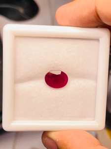 Pierre précieuse rubis du Mozambique naturelle, non chauffée, non traitée, qualité AAA, lueur agréable, couleur magnifique, taille parfaite, idéale pour toute utilisation en bijouterie. - Product Image 6
