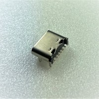 Conector SMT de enchufe hembra tipo C USB de 6 pines para servidor de red informática