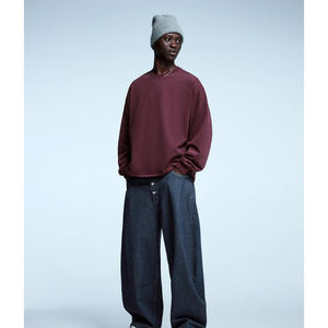 เสื้อยืดแขนยาวผู้ชาย ระบายอากาศ แห้งเร็ว ทรงเข้ารูป สำหรับเล่นกีฬา สกรีนโลโก้ได้ ออกกำลังกาย ฟิตเนส ทรงโอเวอร์ไซส์ เรียบง่าย คุณภาพสูง รับผลิตแบบ OEM - Product Image 6