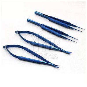 Ensemble d'instruments de microchirurgie avancée en acier inoxydable, réutilisables, manuels, de précision, pour interventions médicales - Product Image 5
