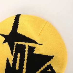 Nouveau bonnet en mohair pour homme, directement de l'usine, faible MOQ, tendance mode, vente en ligne, style streetwear - Product Image 3