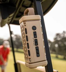 Waterproof Portable Speaker Bluetooth <b>Wireless</b> Outdoor Audio Boombox Plastic Cabinet RGB <b>Light</b> Deep Bass - Product Image 5