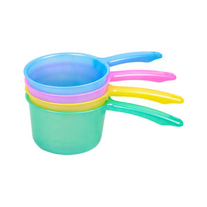 Cuillère à eau en plastique multicolore de style thaïlandais, ustensile coloré et pratique pour la cuisine, la salle de bain et la maison. - Product Image 5