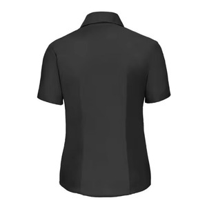 Uniformes Escolares Personalizados de Alta Calidad para Niñas de Primaria y Jardín de Infancia, Blusa Blanca Moderna con Cuello Peter Pan, Mangas Cortas, Diseño Elegante - Product Image 4
