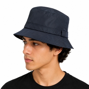 Chapeau Bob Unisexe Premium, Style Urbain Moderne, Tendance Estivale Décontractée, Léger, Respirant, en Tissu Toile, Confortable pour le Cyclisme - Product Image 2