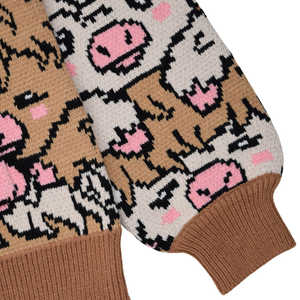 Pull classique à col en V long et boutonné, toucher cachemire, respirant, pour femme, chemise en maille pour le quotidien, un incontournable intemporel de la garde-robe - Product Image 3