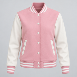 Premium <b>Women</b> <b>Varsity</b> <b>Jacket</b> Soft Fabric Comfortable Fit <b>For</b> Casual Wear Streetwear Outdoor Activities And Daily Fashion - Product Image 3
