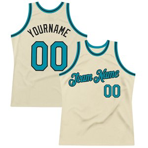 Maillot de basket-ball en mesh sublimé personnalisé, unisexe, adulte, respirant, débardeur, nom et numéro de l'équipe, vert crème - Product Image 2