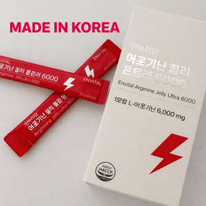 Health Korea L-Arginine 6000mg Taurine <b>Protein</b> Jelly Stick Private Label Customized - Product Image 2