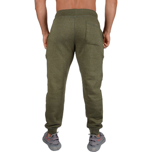 Men's Autumn Casual Straight Mid Waist Fitness Sweatpants Trousers Sports Quick Dry Breathable Plus Size <b>Plain</b> Dyed - Product Image 5