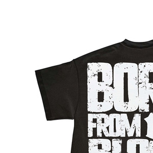 <b>Men's</b> Regular Fit <b>Black</b> T-Shirt Short Sleeve <b>Turtleneck</b> Silk Screen Printed 100% Cotton Jersey Formal Front Logo - Product Image 4