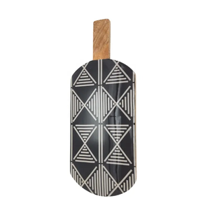 Planches à découper rectangulaires en bois rustique classique et durable, plateau à fromage en bois d'acacia pour la cuisine, planche à découper pour légumes - Product Image 3