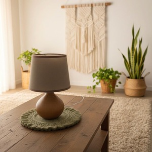 Elegant Round Macrame Placemats for <b>Dinner</b> Plate Placement and <b>Table</b> Protection Use Decorative <b>Table</b> <b>Mats</b> Wholesale From India - Product Image 3