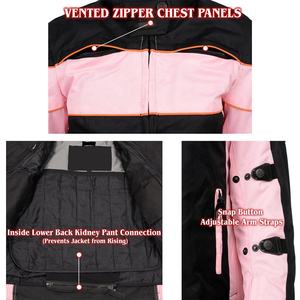 Chaqueta de motociclista personalizable duradera para mujer con armadura CE, diseño impermeable para aventuras al aire libre, ropa deportiva para montar para adultos - Product Image 6