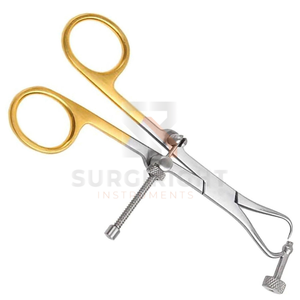 ArthoPunch Teething Forceps 15 Left Shaft Arthroscopy Wishbone <b>Punch</b> 2.7mm 3.4mm Reusable Instrument Blush Surgical CE - Product Image 2