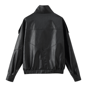 Chaqueta de Mujer, Otoño 2026, Nueva Moda Casual, Cuello Alto, Estilo Vintage, Manga Larga - Product Image 2