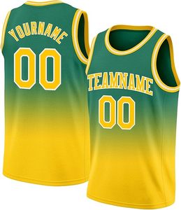 Maillot de basket américain personnalisé, grande taille, personnalisé avec votre nom - Product Image 6