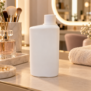 300ml HDPE Cosmetic Bottle with <b>Plain</b> <b>Cap</b> & Inner | Durable Packaging Container for Skincare Personal Care and Household Product - Product Image 4