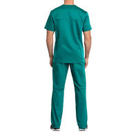 Ensemble de blouses médicales tissées haut de gamme pour hommes, extensibles dans 4 directions, respirantes, anti-bouloches, uniforme médical pour médecins, infirmières, tenue de travail hospitalière