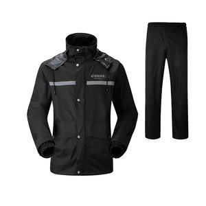 Ensemble coupe-vent respirant : veste à capuche et pantalon de jogging, ensemble coupe-vent d'extérieur, veste et pantalon de randonnée imperméables - Product Image 1