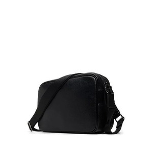 Large Capacity Vintage Genuine Leather Crossbody Satchel Bag for Men 9.7'' iPad Compatible Multi-Pocket Logo Messenger Bag - Product Image 2