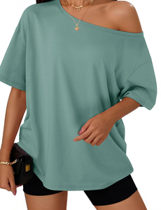 <b>Women</b> Breathable Cotton T Shirt Casual Ladies Tee Short Sleeve Soft Summer <b>Top</b> Plain Cotton T Shirt Custom Logo Fashion - Product Image 2