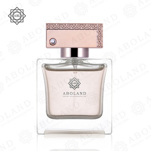 OEM ODM Wholesale Square 50ml <b>Glass</b> Perfume <b>Bottle</b> with Plastic Cap - Product Image 1