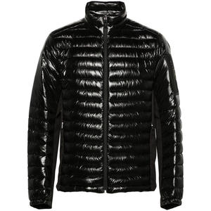 Veste d'hiver noire à capuche en duvet de canard pour homme avec col en fourrure, imperméable et respirante - Product Image 4